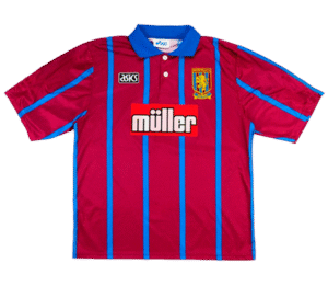 Aston Villa Retro 1993/94 1º Equipación