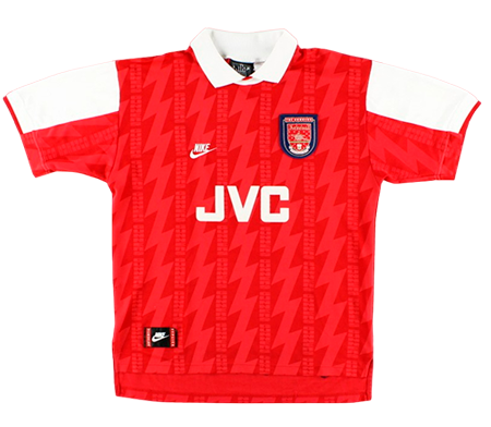 Arsenal Retro 1994/95 1º Equipación