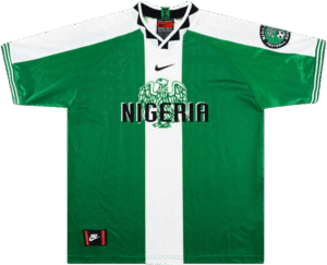 Nigeria Retro 1996 1º Equipacion