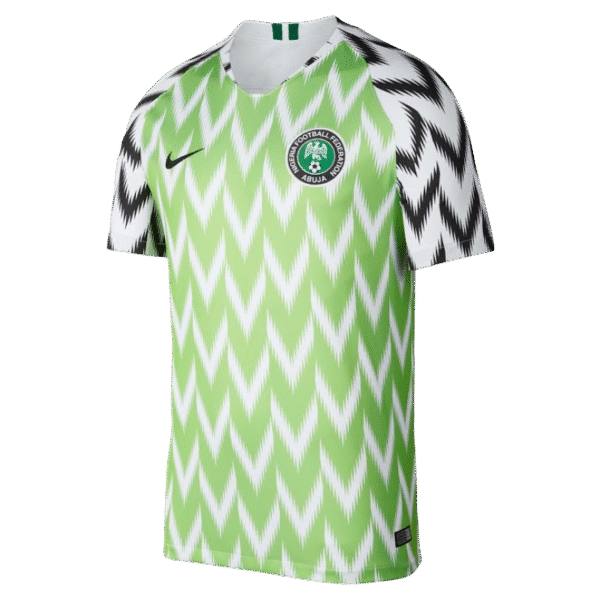 Nigeria Retro 2018 1º Equipacion