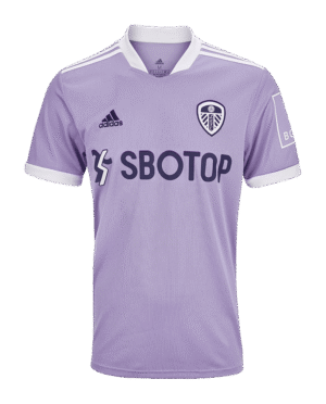 Leeds united 2021-22 3º Equipación