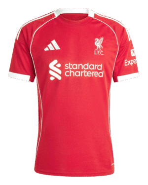 Liverpool 2025/26 1º Equipación