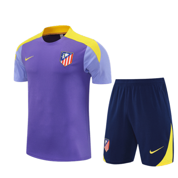 Atlético de Madrid Conjunto 2025/26 Morado (Corto)