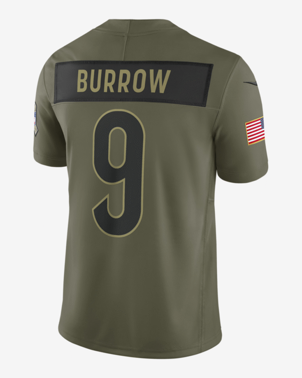 Joe Burrow Cincinnati Bengals Salute to Service