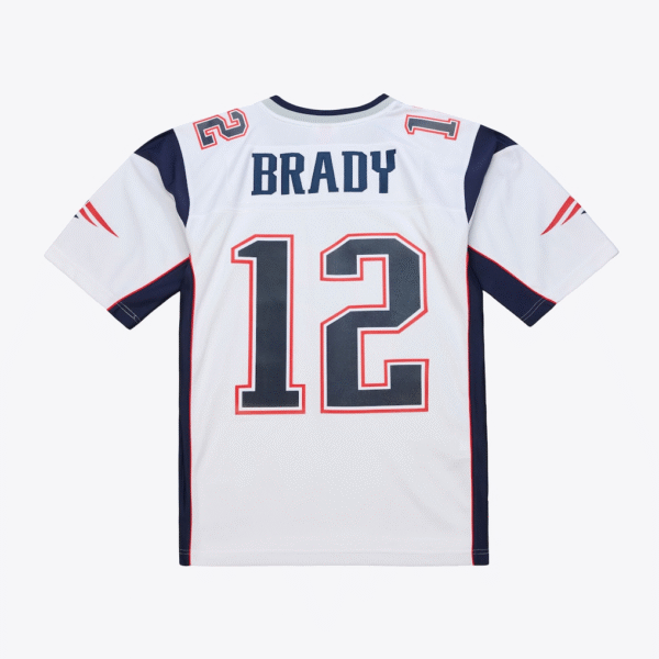 New England Patriots Tom Brady Mitchell & Ness White 2000 Legacy Replica Jersey