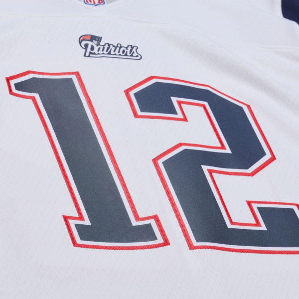 New England Patriots Tom Brady Mitchell & Ness White 2000 Legacy Replica Jersey