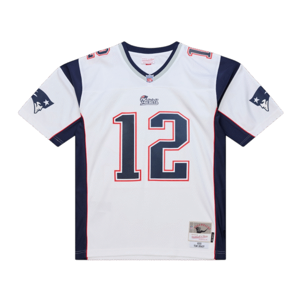 New England Patriots Tom Brady Mitchell & Ness White 2000 Legacy Replica Jersey
